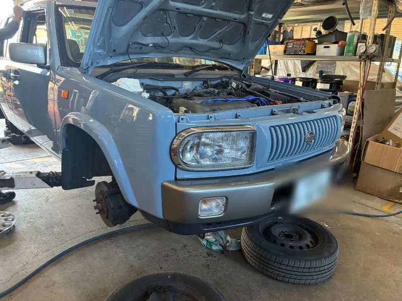 日産 ラシーン 修理後